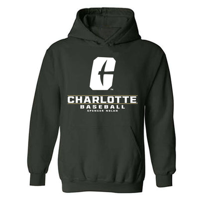 UNC Charlotte - NCAA Baseball : Spencer Nolan - Classic Fashion Shersey Hooded Sweatshirt