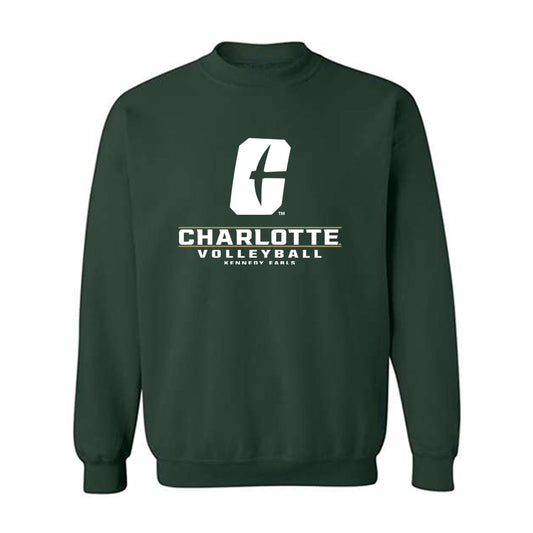 UNC Charlotte - NCAA Women's Volleyball : Kennedy Earls - Classic Fashion Shersey Crewneck Sweatshirt-0