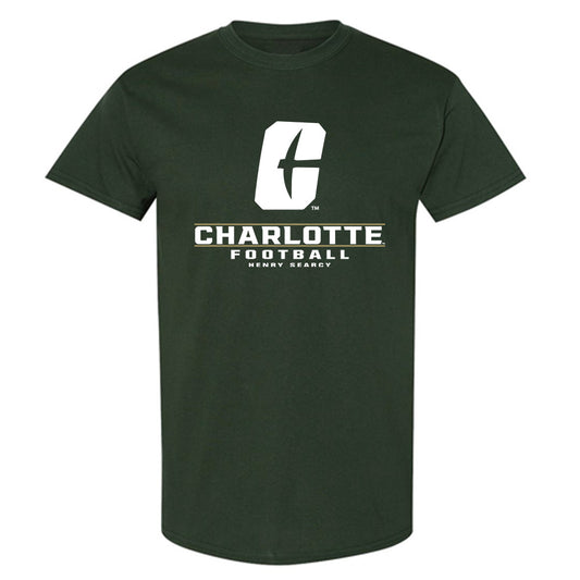 UNC Charlotte - NCAA Football : Henry Searcy - Classic Fashion Shersey T-Shirt-0