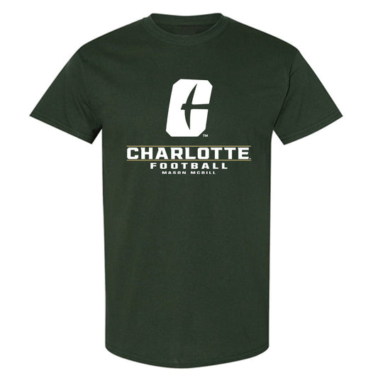 UNC Charlotte - NCAA Football : Mason McGill - Classic Fashion Shersey T-Shirt-0
