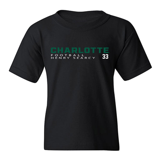 UNC Charlotte - NCAA Football : Henry Searcy - Classic Fashion Shersey Youth T-Shirt-0