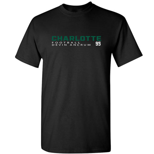 UNC Charlotte - NCAA Football : Devin Ancrum - Classic Fashion Shersey T-Shirt-0
