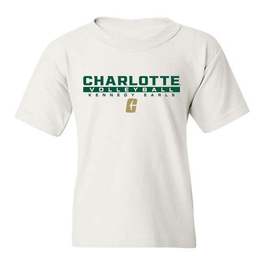 UNC Charlotte - NCAA Women's Volleyball : Kennedy Earls - Classic Fashion Shersey Youth T-Shirt-0