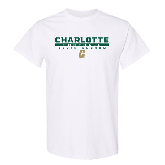 UNC Charlotte - NCAA Football : Devin Ancrum - Classic Fashion Shersey T-Shirt-0