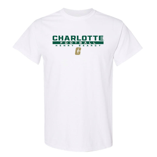 UNC Charlotte - NCAA Football : Henry Searcy - Classic Fashion Shersey T-Shirt-0