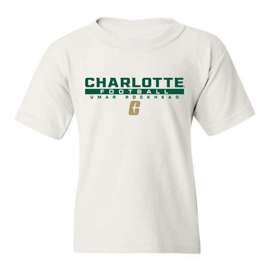 UNC Charlotte - NCAA Football : Umar Rockhead - Youth T-Shirt Classic Fashion Shersey