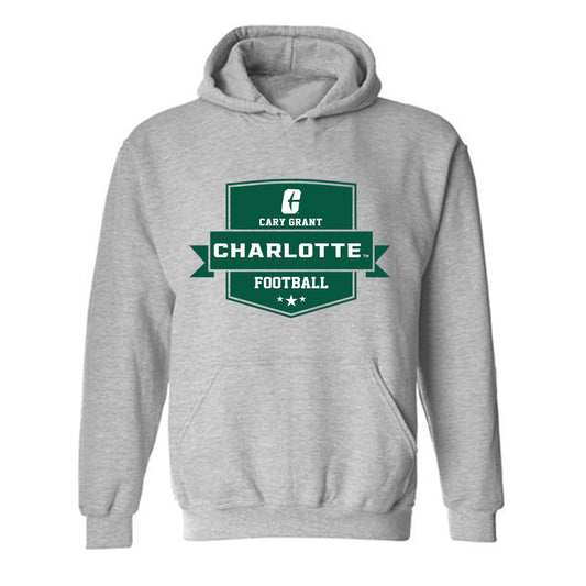 UNC Charlotte - NCAA Football : Cary Grant - Hooded Sweatshirt Classic Fashion Shersey