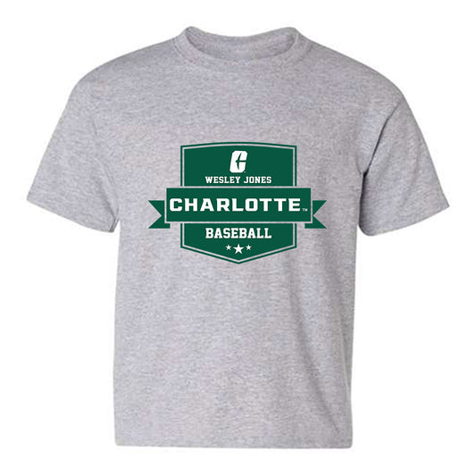 UNC Charlotte - NCAA Baseball : Wesley Jones - Classic Fashion Shersey Youth T-Shirt-0