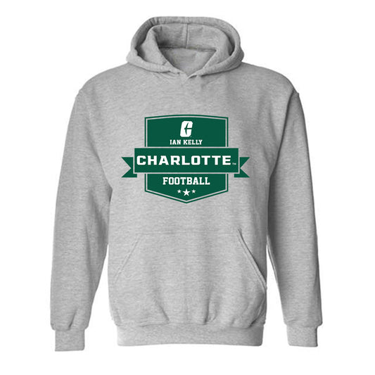 UNC Charlotte - NCAA Football : Ian Kelly - Classic Fashion Shersey Hooded Sweatshirt-0
