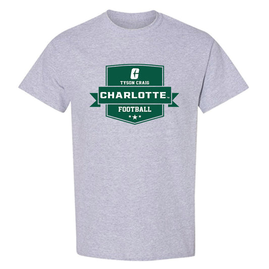 UNC Charlotte - NCAA Football : Tyson Craig - Classic Fashion Shersey T-Shirt-0