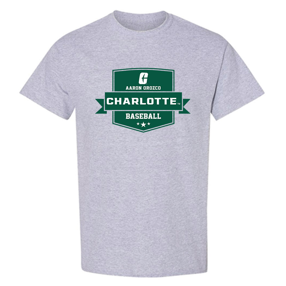 UNC Charlotte - NCAA Baseball : Aaron Orozco - Classic Fashion Shersey T-Shirt-0