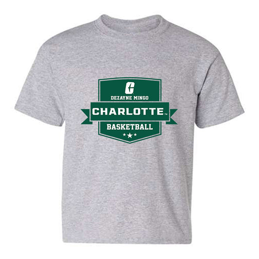 UNC Charlotte - NCAA Men's Basketball : Dezayne Mingo - Classic Fashion Shersey Youth T-Shirt-0