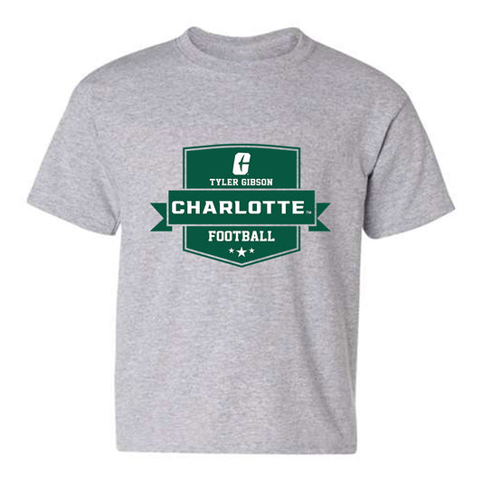 UNC Charlotte - NCAA Football : Tyler Gibson - Youth T-Shirt Classic Fashion Shersey