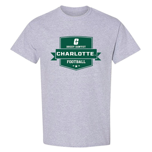 UNC Charlotte - NCAA Football : Brody Dawyot - Classic Fashion Shersey T-Shirt-0