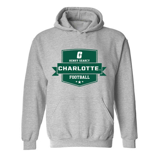 UNC Charlotte - NCAA Football : Henry Searcy - Classic Fashion Shersey Hooded Sweatshirt-0