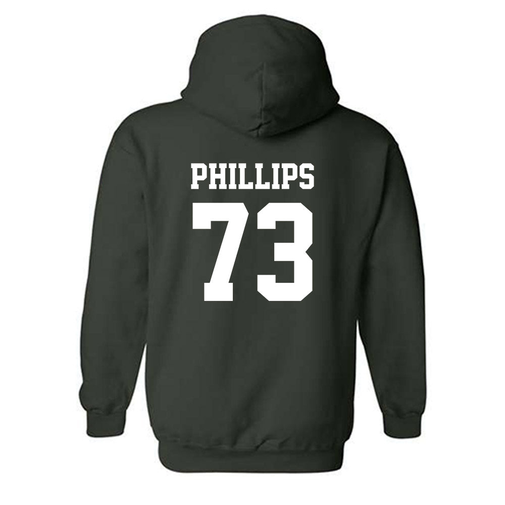 UNC Charlotte - NCAA Football : Daniel Phillips - Classic Shersey Hooded Sweatshirt-1