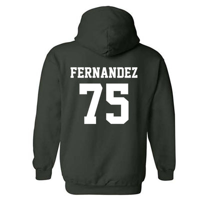 UNC Charlotte - NCAA Football : Kristos Fernandez - Classic Shersey Hooded Sweatshirt-1