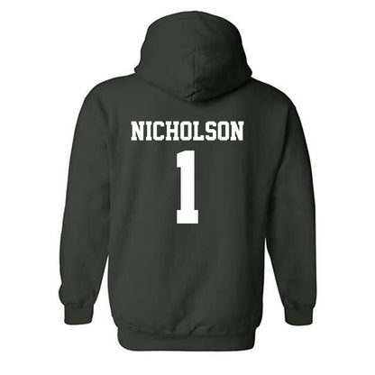 UNC Charlotte - NCAA Women's Basketball : Asianae Nicholson - Classic Shersey Hooded Sweatshirt-1