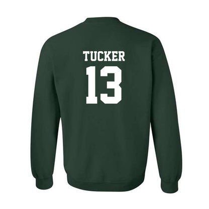 UNC Charlotte - NCAA Football : Caleb Tucker - Classic Shersey Crewneck Sweatshirt-1