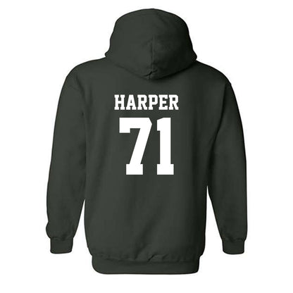 UNC Charlotte - NCAA Football : Amar Harper - Classic Shersey Hooded Sweatshirt-1