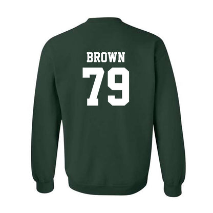 UNC Charlotte - NCAA Football : Tristen Brown - Classic Shersey Crewneck Sweatshirt-1