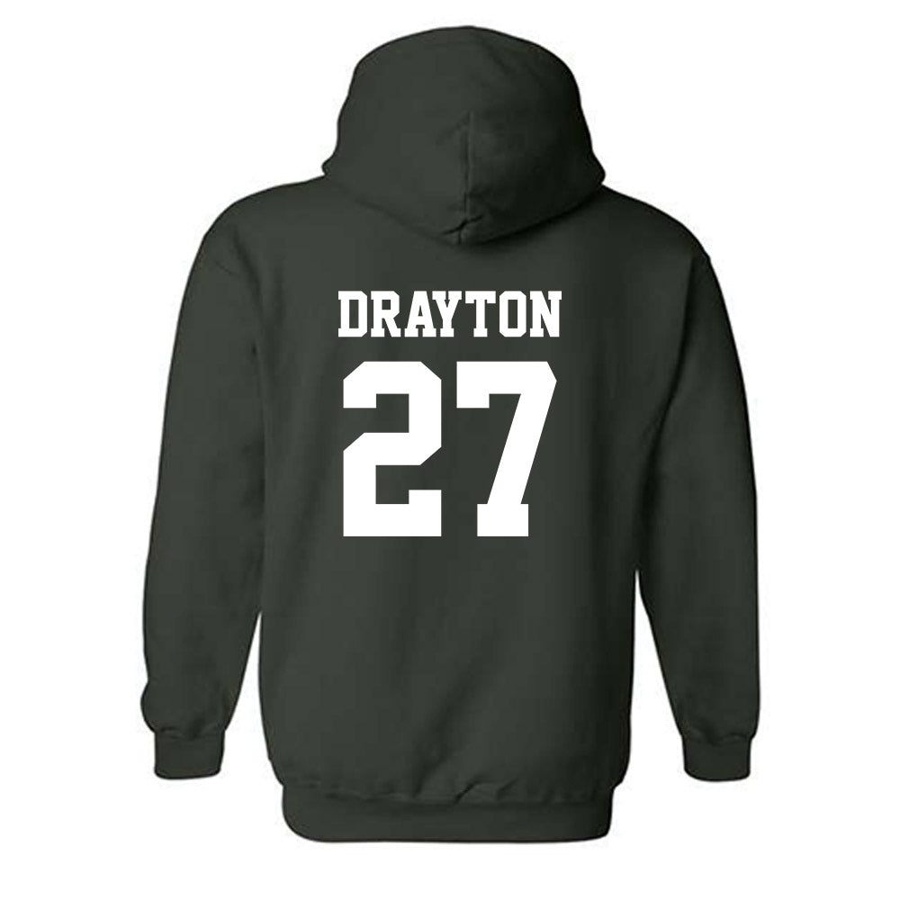 UNC Charlotte - NCAA Football : Malachi Drayton - Classic Shersey Hooded Sweatshirt-1