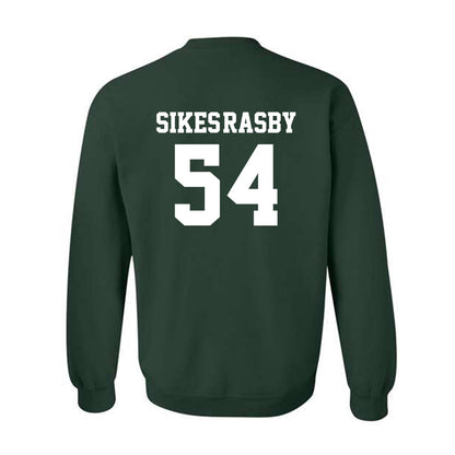 UNC Charlotte - NCAA Football : Isaac Sikes-Rasby - Classic Shersey Crewneck Sweatshirt-1