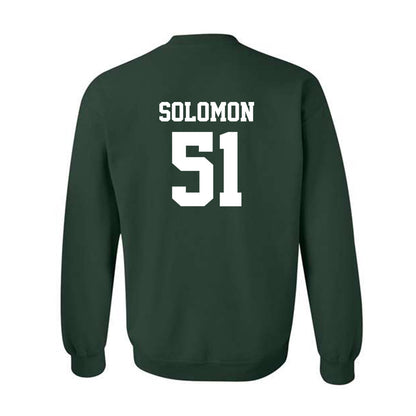 UNC Charlotte - NCAA Football : Jamarrion Solomon - Classic Shersey Crewneck Sweatshirt-1