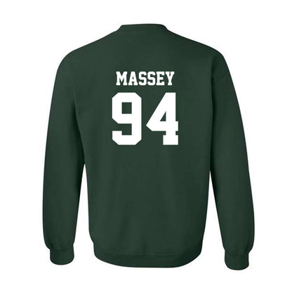 UNC Charlotte - NCAA Football : Takeo Massey - Classic Shersey Crewneck Sweatshirt-1
