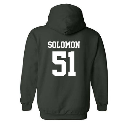 UNC Charlotte - NCAA Football : Jamarrion Solomon - Classic Shersey Hooded Sweatshirt-1