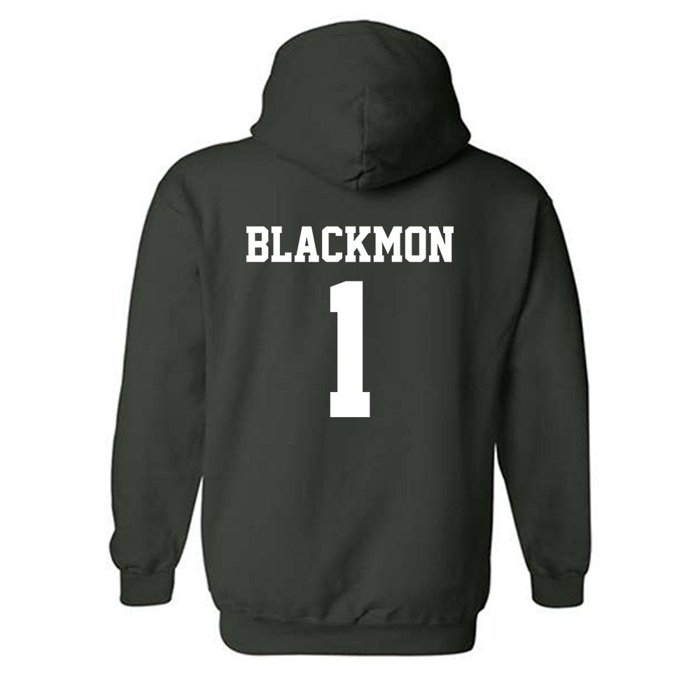 UNC Charlotte - NCAA Men's Basketball : Kylan Blackmon - Classic Shersey Hooded Sweatshirt-1