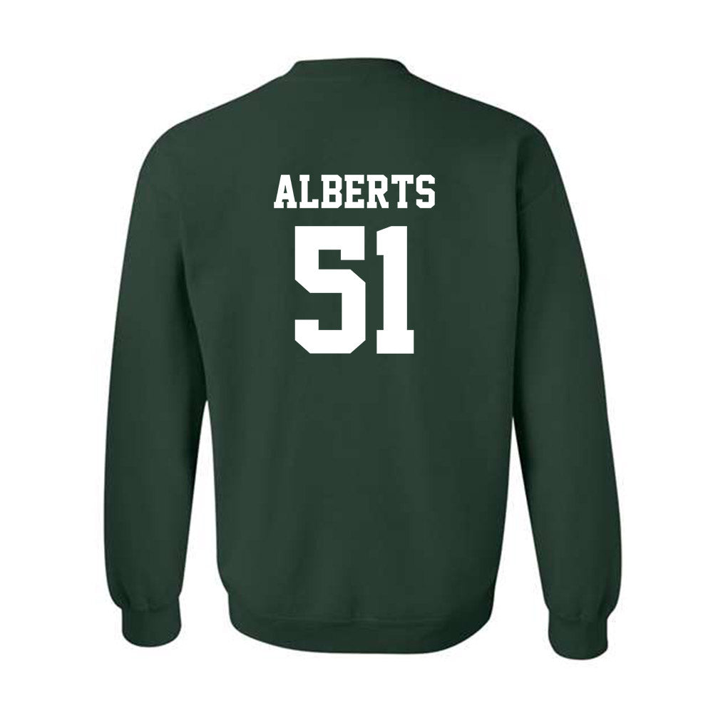 UNC Charlotte - NCAA Baseball : Andrew Alberts - Classic Shersey Crewneck Sweatshirt-1