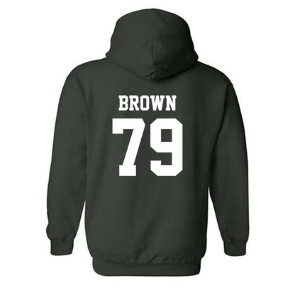 UNC Charlotte - NCAA Football : Tristen Brown - Classic Shersey Hooded Sweatshirt-1
