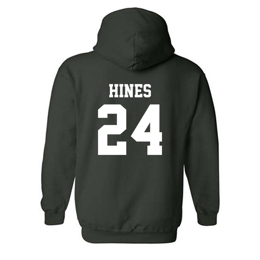 UNC Charlotte - NCAA Football : Josh Hines - Classic Shersey Hooded Sweatshirt-1