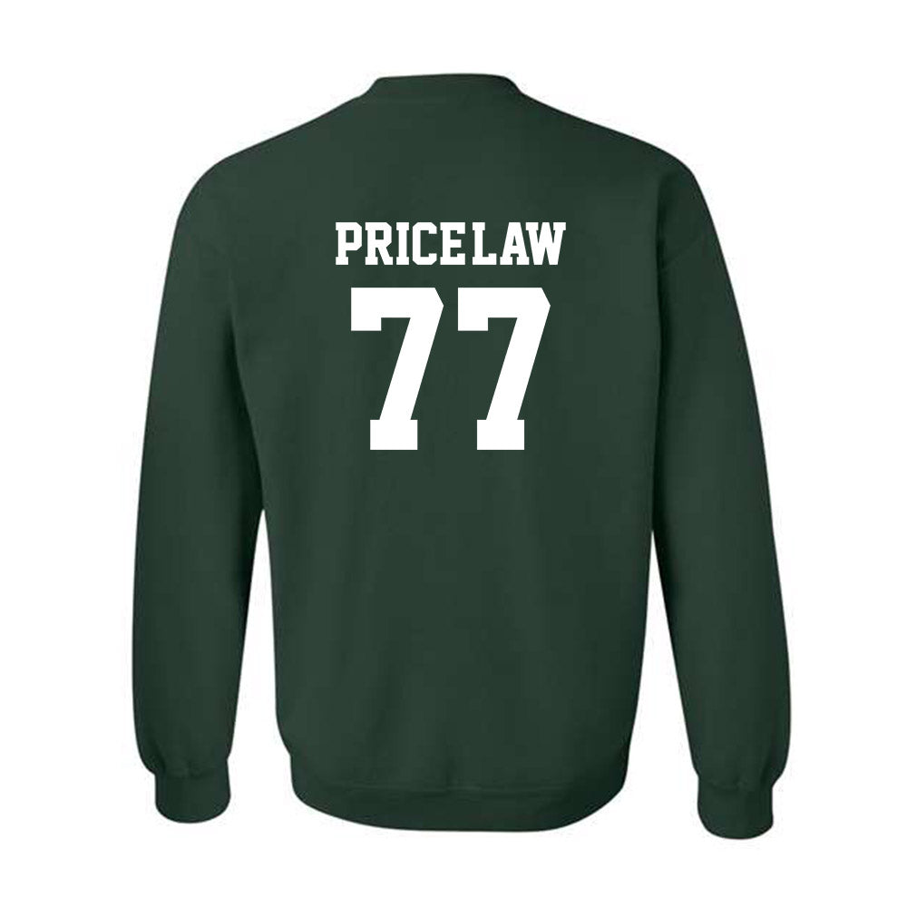 UNC Charlotte - NCAA Football : Lewis Price-Law - Classic Shersey Crewneck Sweatshirt-1