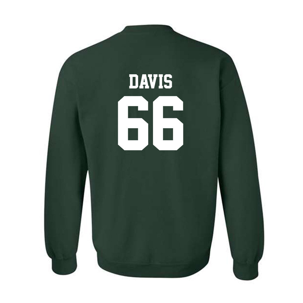 UNC Charlotte - NCAA Football : Omarion Davis - Classic Shersey Crewneck Sweatshirt-1