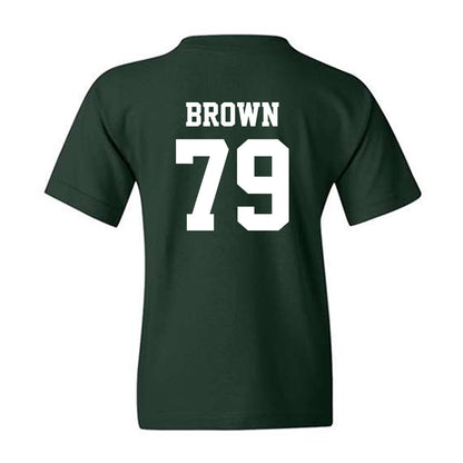 UNC Charlotte - NCAA Football : Tristen Brown - Classic Shersey Youth T-Shirt-1