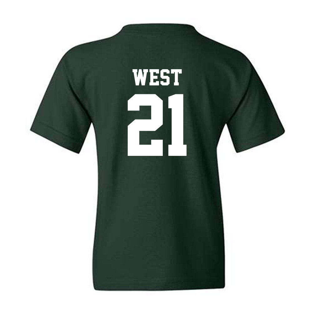 UNC Charlotte - NCAA Football : Maddox West - Classic Shersey Youth T-Shirt-1