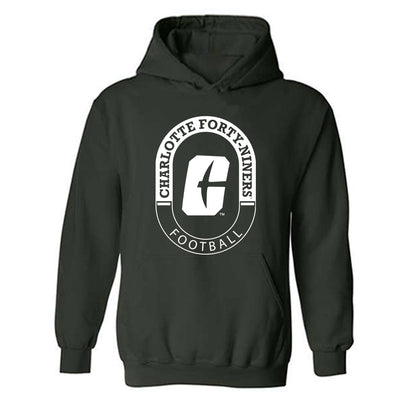 UNC Charlotte - NCAA Football : Dominic Silvia - Hooded Sweatshirt Classic Shersey