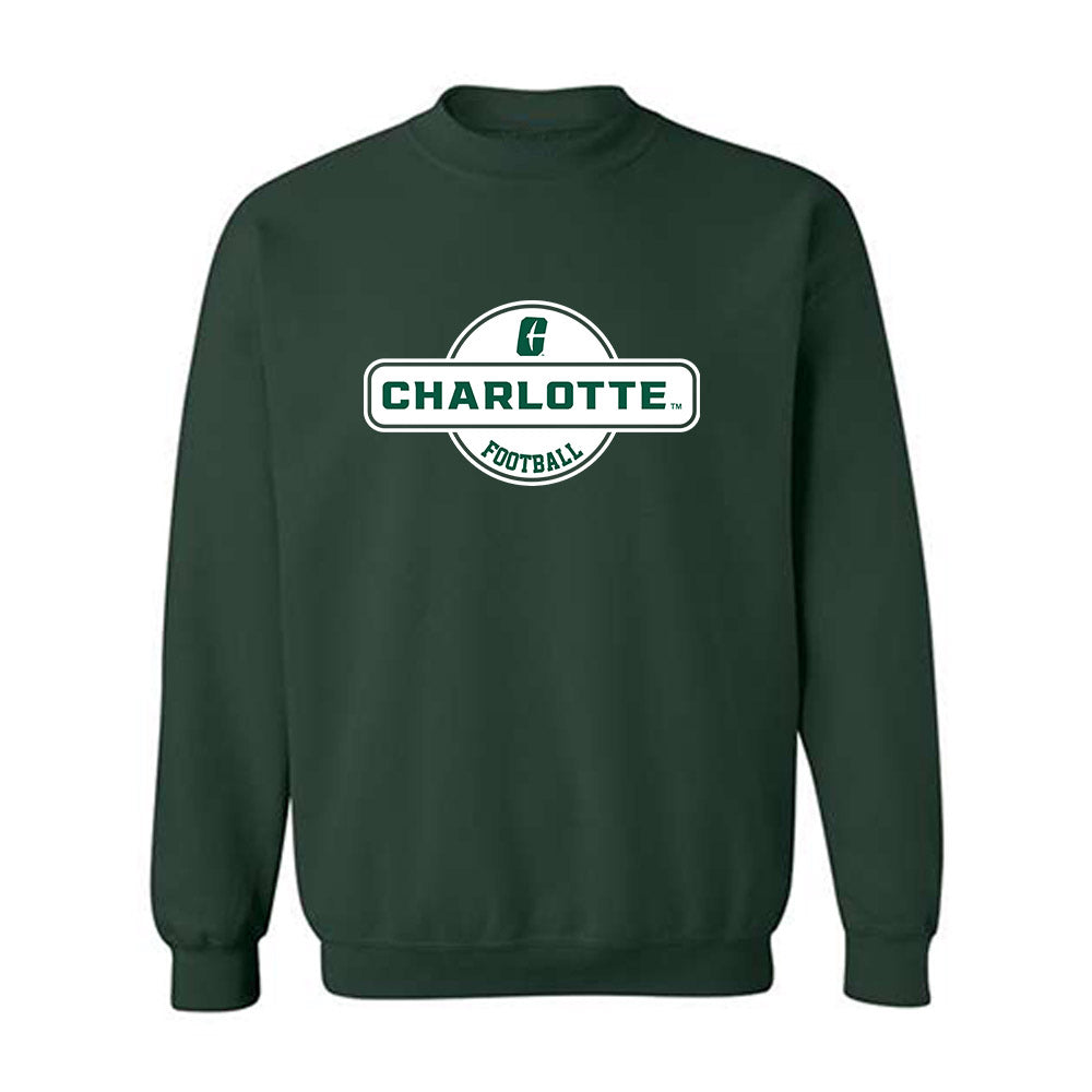 UNC Charlotte - NCAA Football : Tyson Craig - Classic Shersey Crewneck Sweatshirt-0