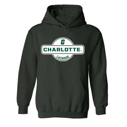 UNC Charlotte - NCAA Women's Lacrosse : Bella Castelino - Classic Shersey Hooded Sweatshirt-0
