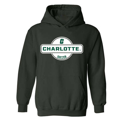 UNC Charlotte - NCAA Men's Soccer : Luc Lavielle - Classic Shersey Hooded Sweatshirt-0
