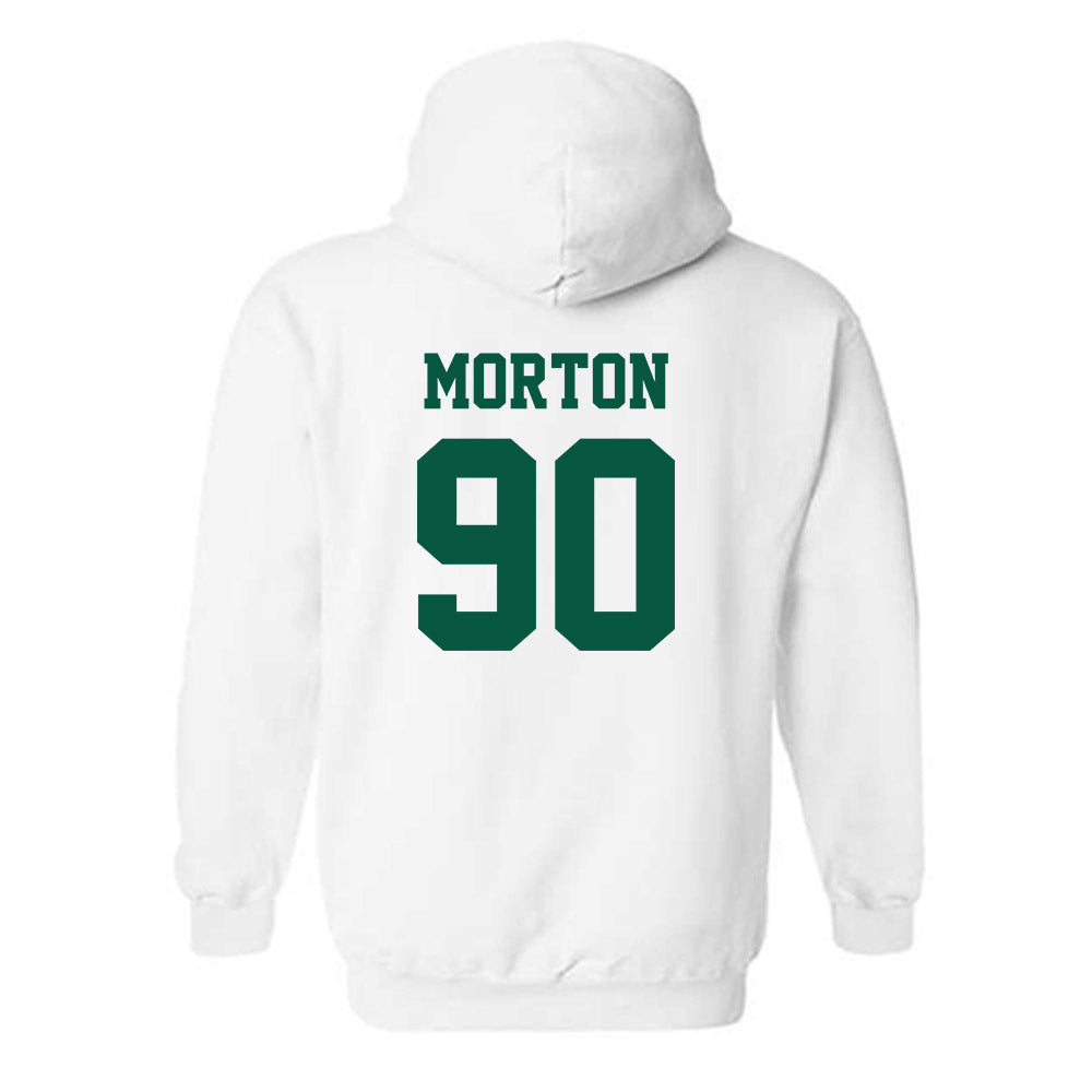 UNC Charlotte - NCAA Football : Chris Morton - Classic Shersey Hooded Sweatshirt-1