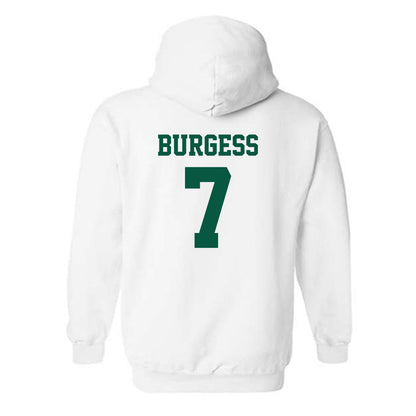 UNC Charlotte - NCAA Football : DJ Burgess - Classic Shersey Hooded Sweatshirt-1