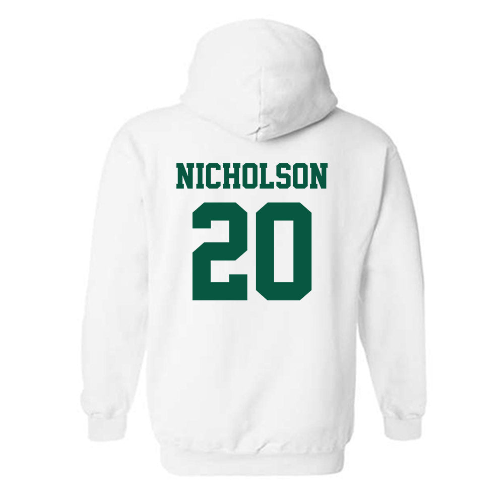 UNC Charlotte - NCAA Football : Donte Nicholson - Classic Shersey Hooded Sweatshirt-1