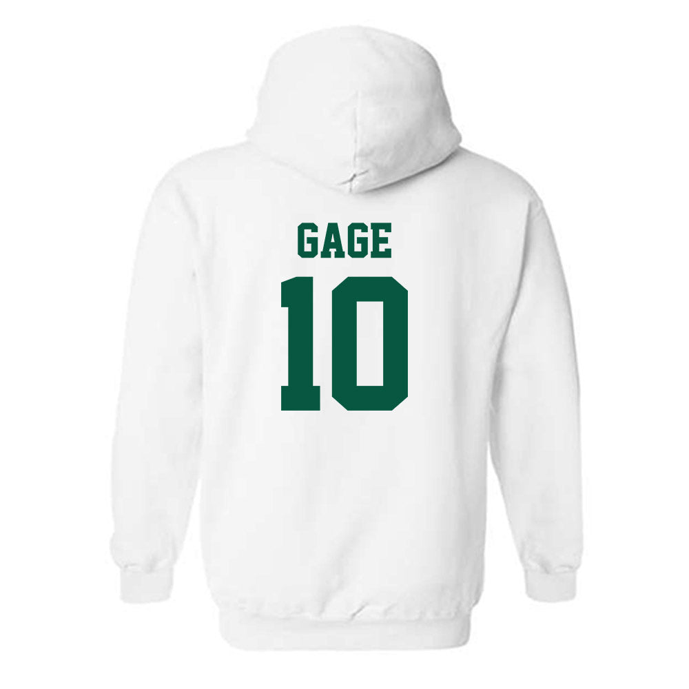 UNC Charlotte - NCAA Women's Basketball : Janavia Gage - Classic Shersey Hooded Sweatshirt-1