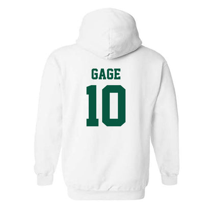 UNC Charlotte - NCAA Women's Basketball : Janavia Gage - Classic Shersey Hooded Sweatshirt-1