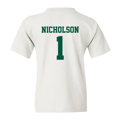 UNC Charlotte - NCAA Women's Basketball : Asianae Nicholson - Classic Shersey Youth T-Shirt-1