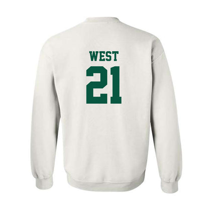 UNC Charlotte - NCAA Football : Maddox West - Classic Shersey Crewneck Sweatshirt-1