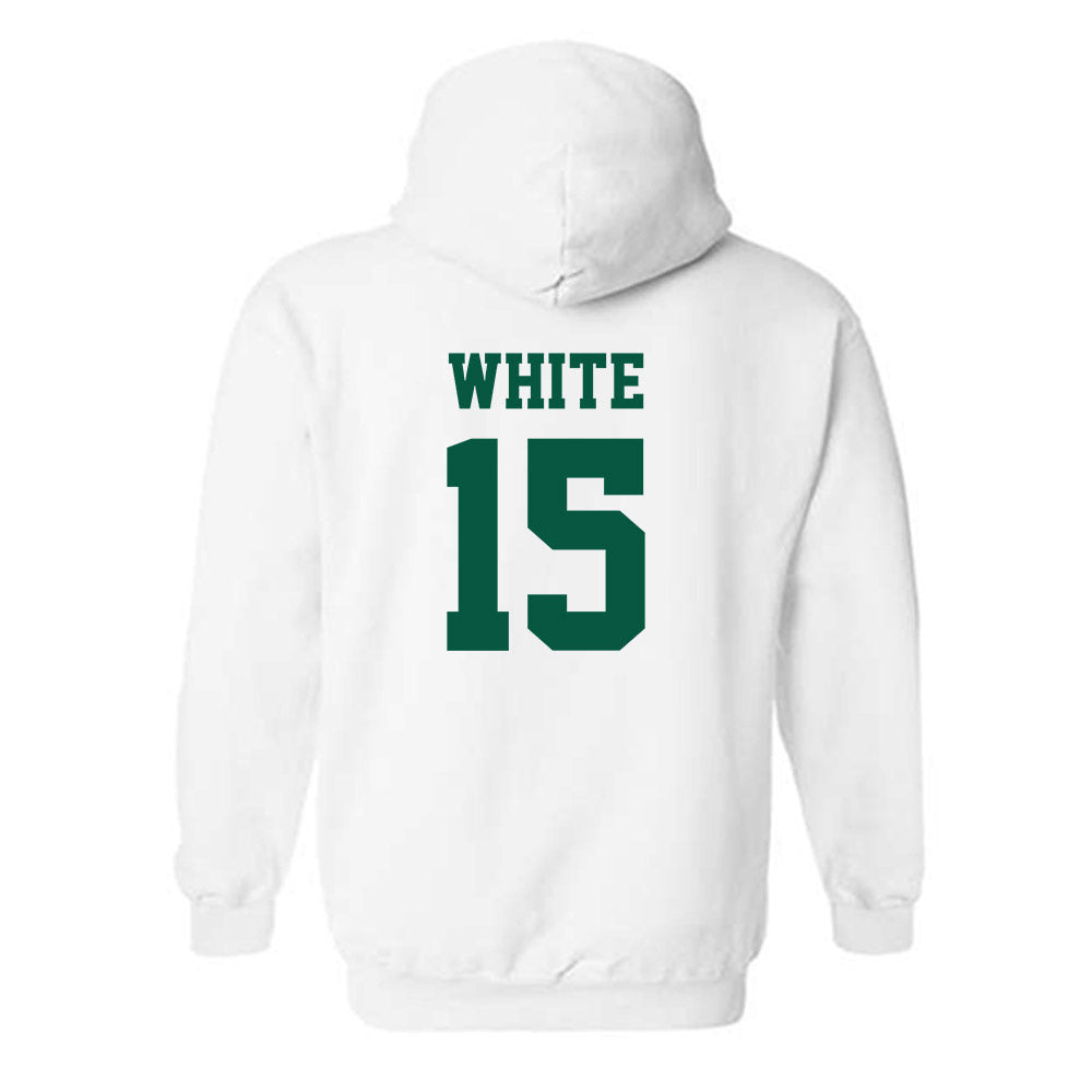 UNC Charlotte - NCAA Women's Basketball : Daphane White - Classic Shersey Hooded Sweatshirt-1